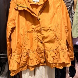 Hayden Women's Vibrant Orange Utility Jacket rain jacket